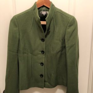 Olive tailored blazer